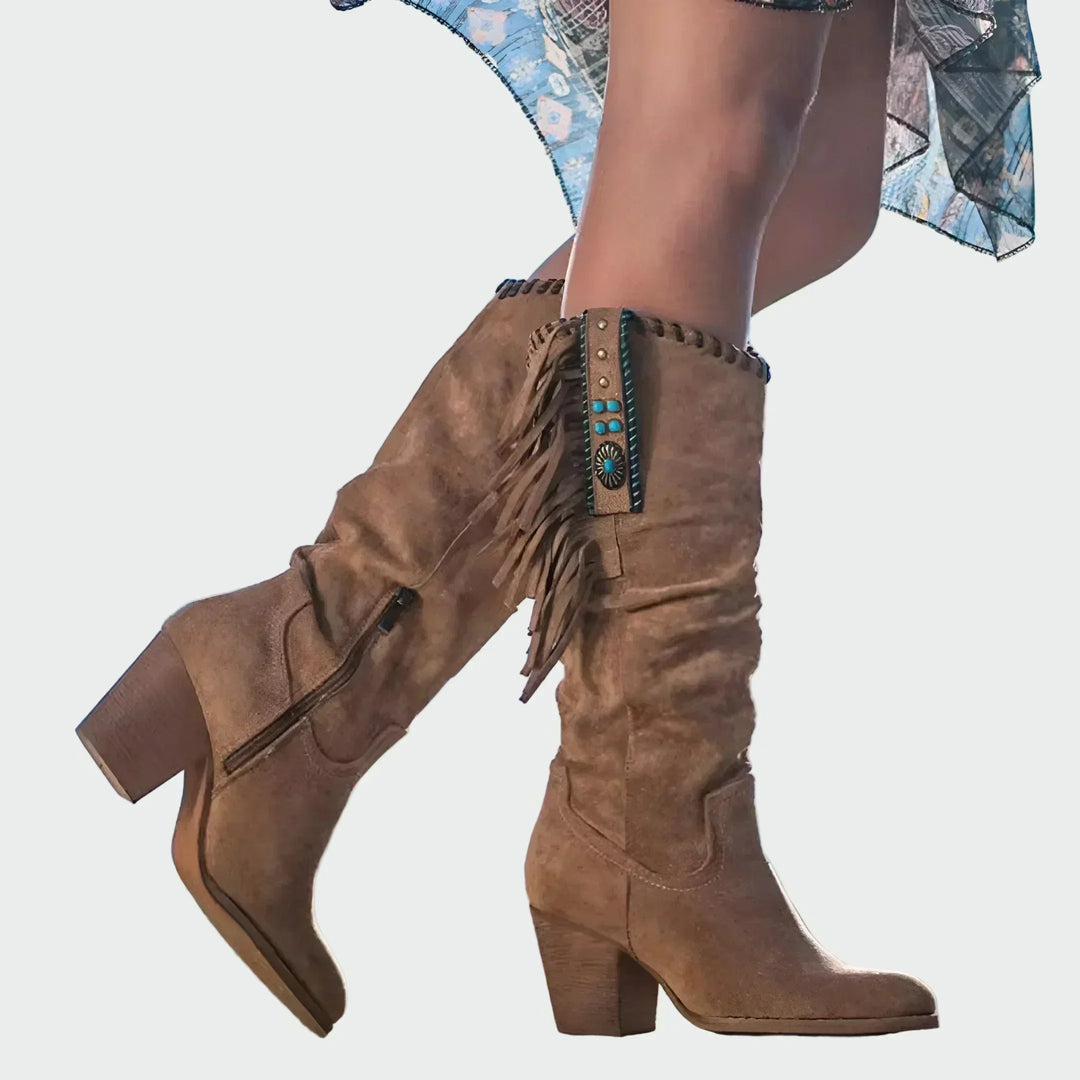 Bottines en cuir confortables