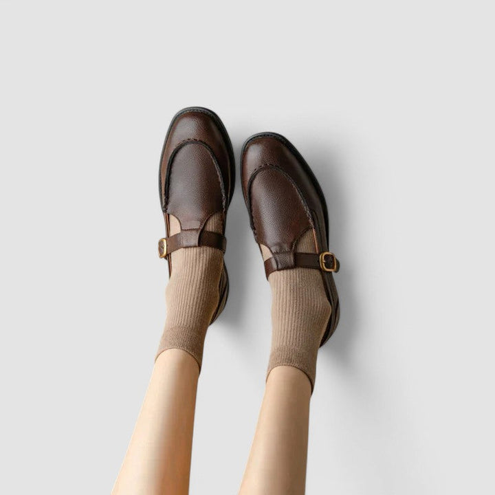 Zhelynne | Chaussures Mary Jane orthopédiques à bout carré